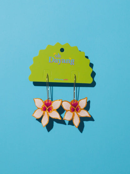 Citra Batik Hoop Earrings