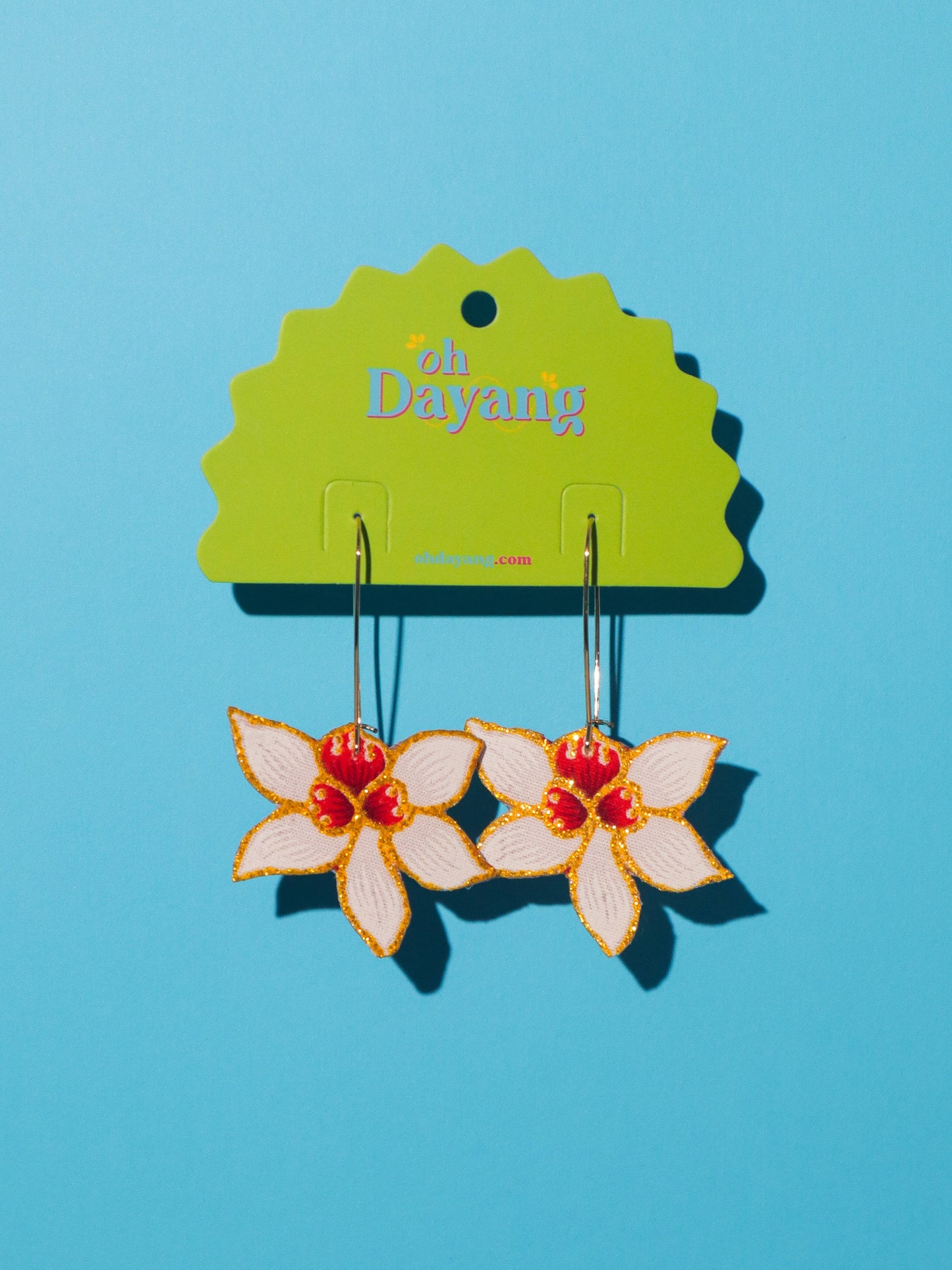 Citra Batik Hoop Earrings