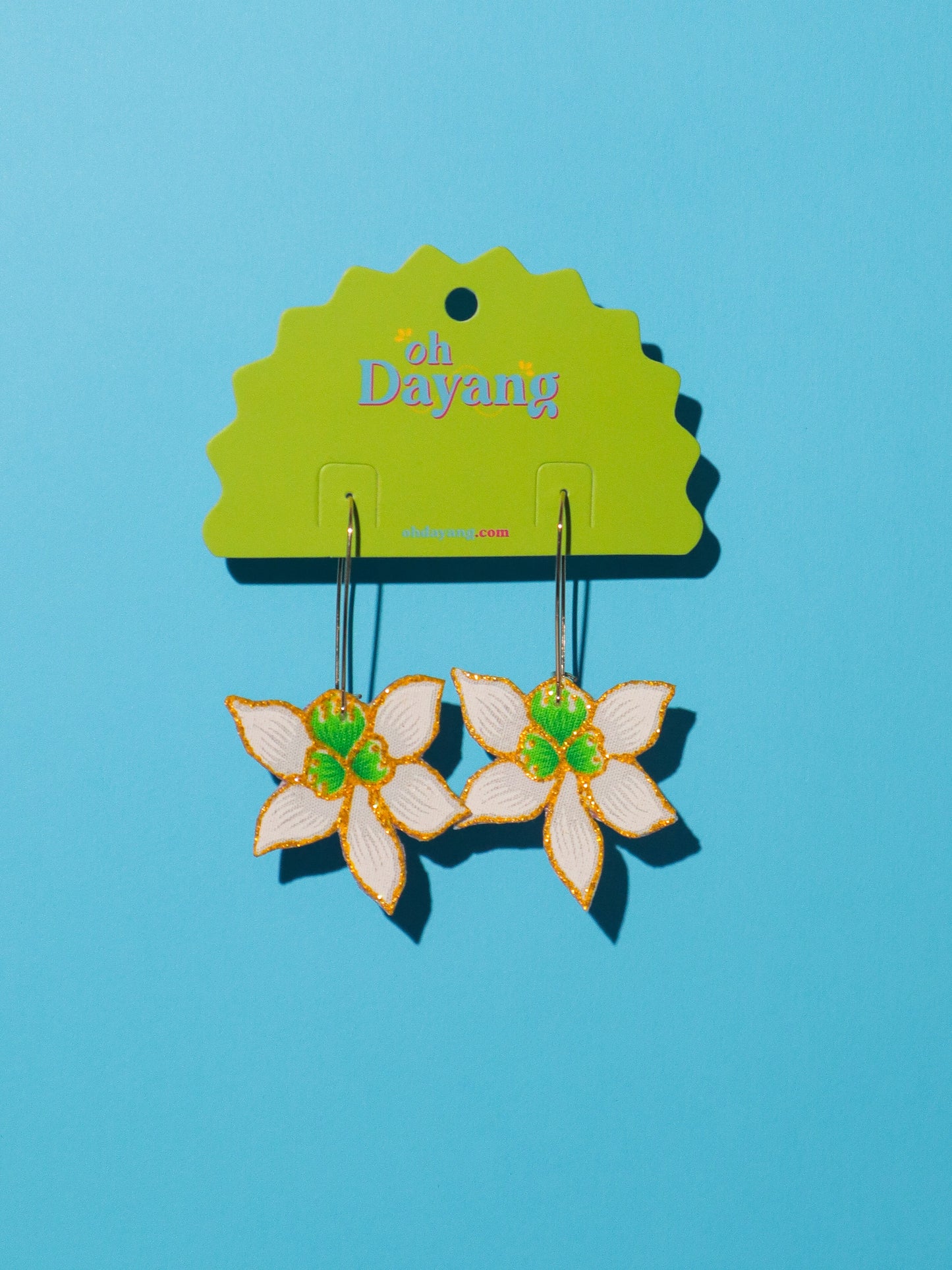 Citra Batik Hoop Earrings