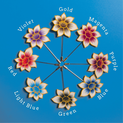 Suri Bunga Batik Lapel Pin