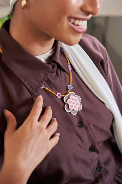 Hana Beaded Fidget Necklace