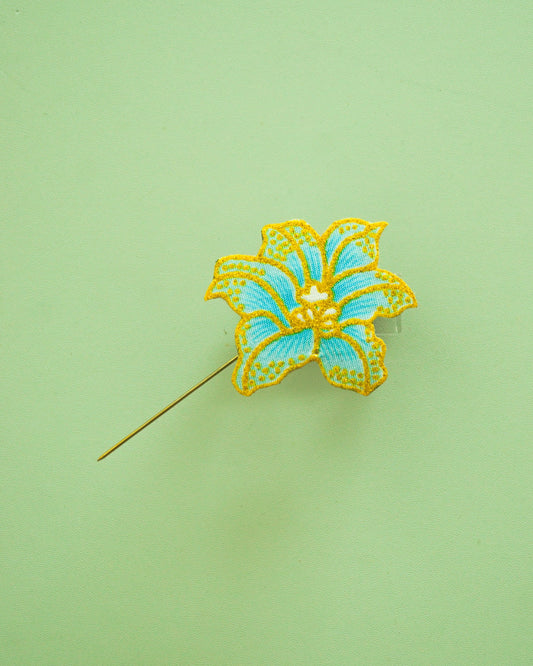 Ella Batik Lapel Pin