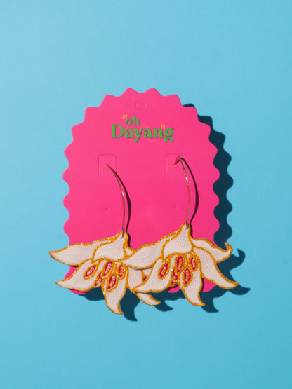 Fenix Bunga Hook Earrings