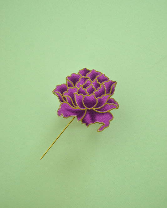 Floren Batik Lapel Pin
