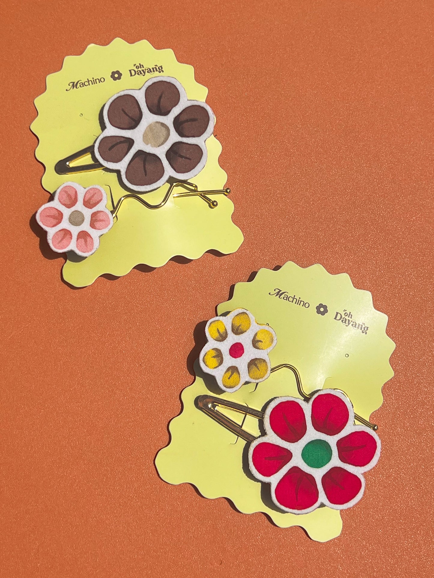 Hana Double Hair Clip Pack