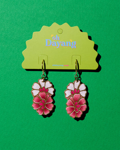 Isara Batik Huggies Earrings