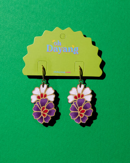 Isara Batik Huggies Earrings