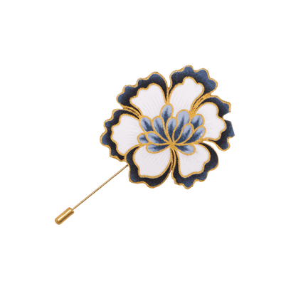 Indah Bloom Batik Lapel Pin