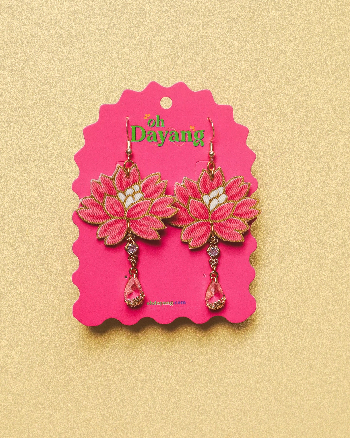 Ira Permata Dangle Hook Earrings