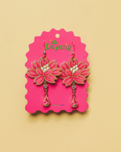 Ira Permata Dangle Hook Earrings