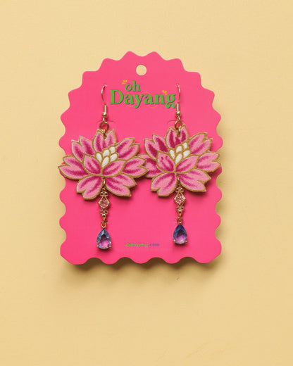 Ira Permata Dangle Hook Earrings