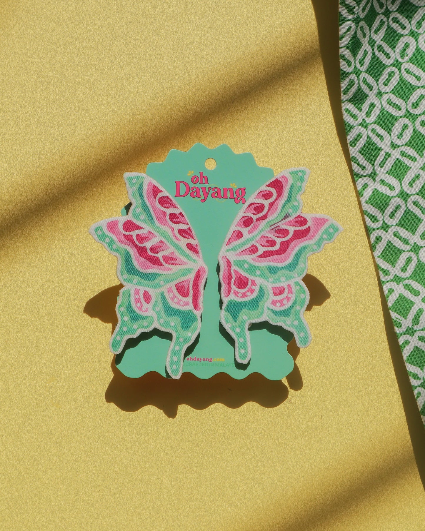 Irama-Rama Batik Stud Earrings