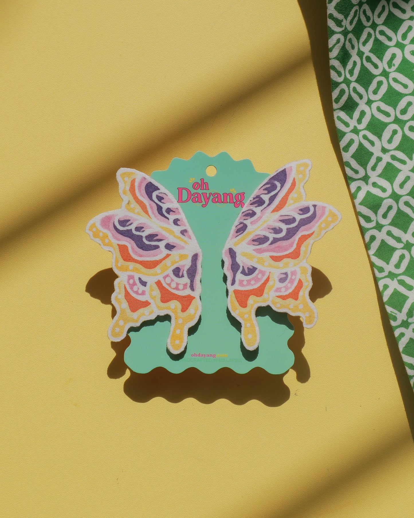 Irama-Rama Batik Stud Earrings