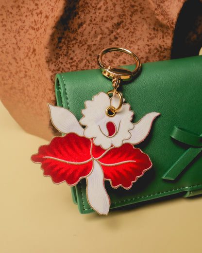 Iroa Small Bunga Batik Bag Charm