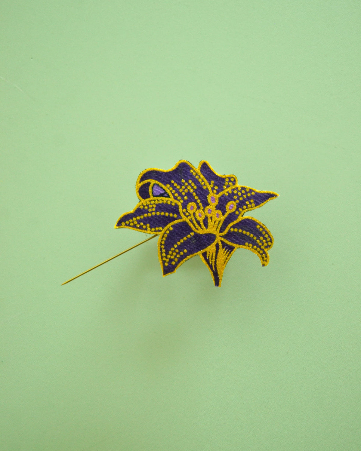 Jana Batik Lapel Pin