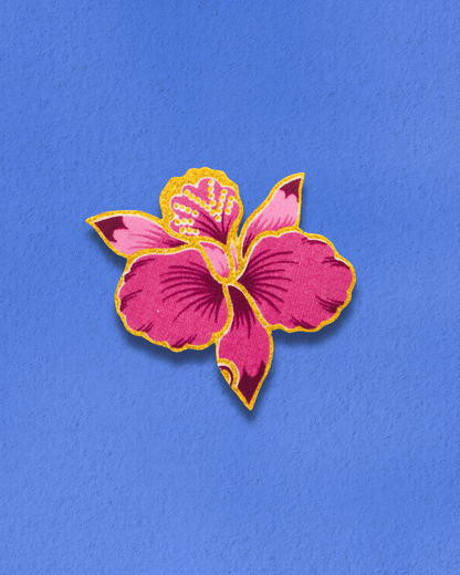 Kilau Orked Batik French Barrette