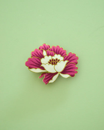 Laven Bunga Batik Hair Clip