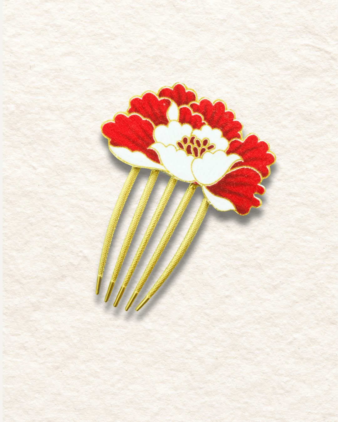 Laven Batik Hair Comb Pin