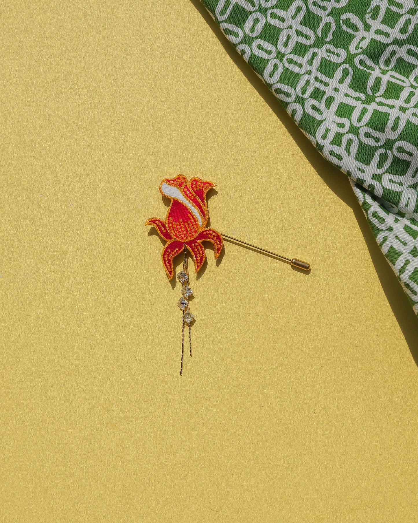 Lestari Batik Dangling Lapel Pin