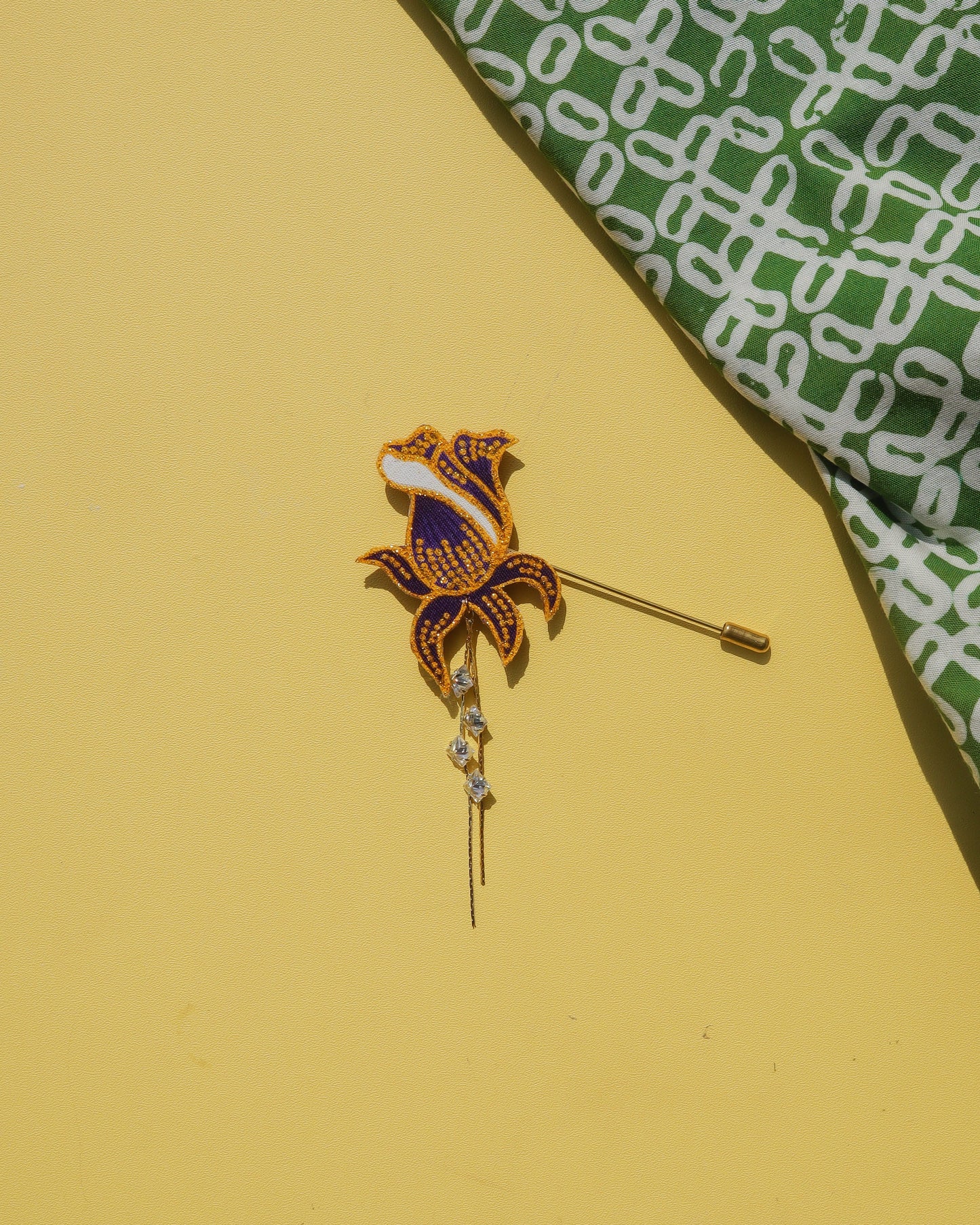 Lestari Batik Dangling Lapel Pin