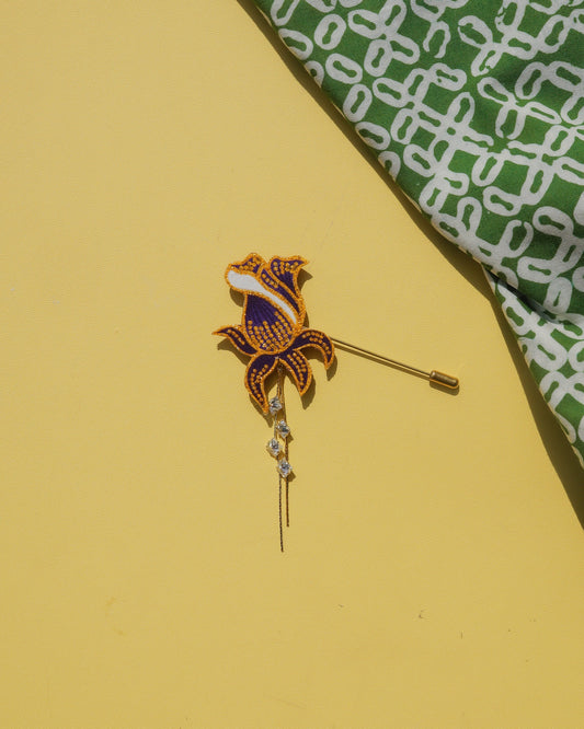 Lestari Batik Dangling Lapel Pin