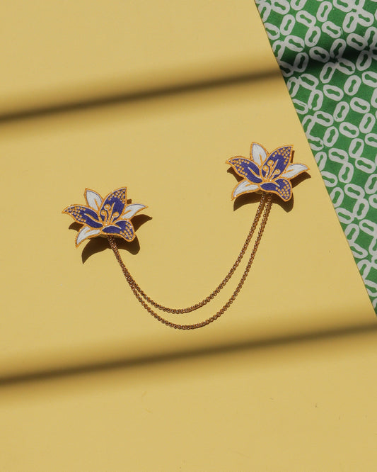 Lily Aruna Batik Kerongsang Chain