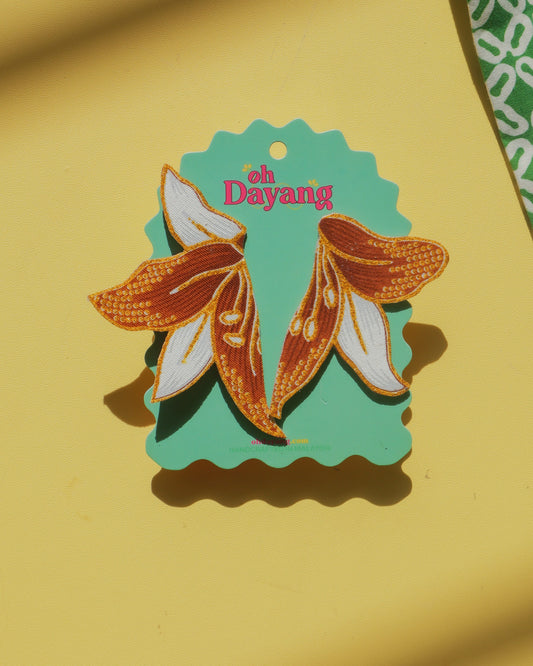 Lily Aruna Batik Stud Earrings