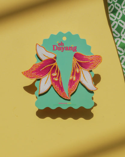 Lily Aruna Batik Stud Earrings