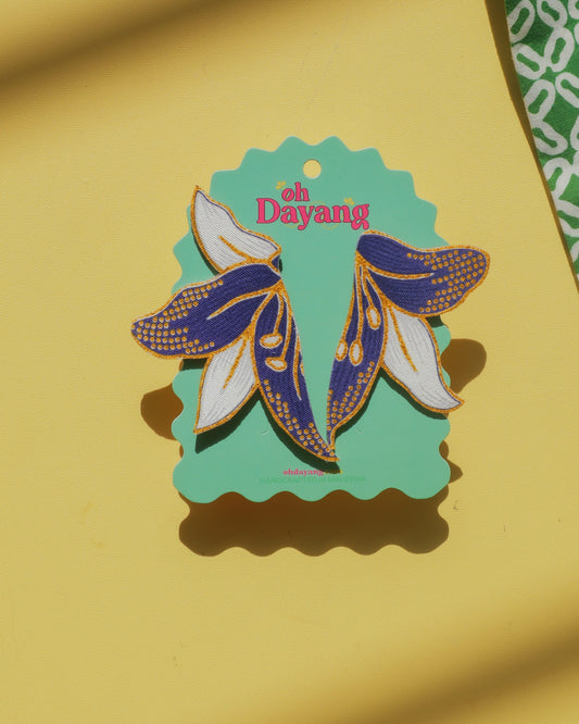 Lily Aruna Batik Stud Earrings