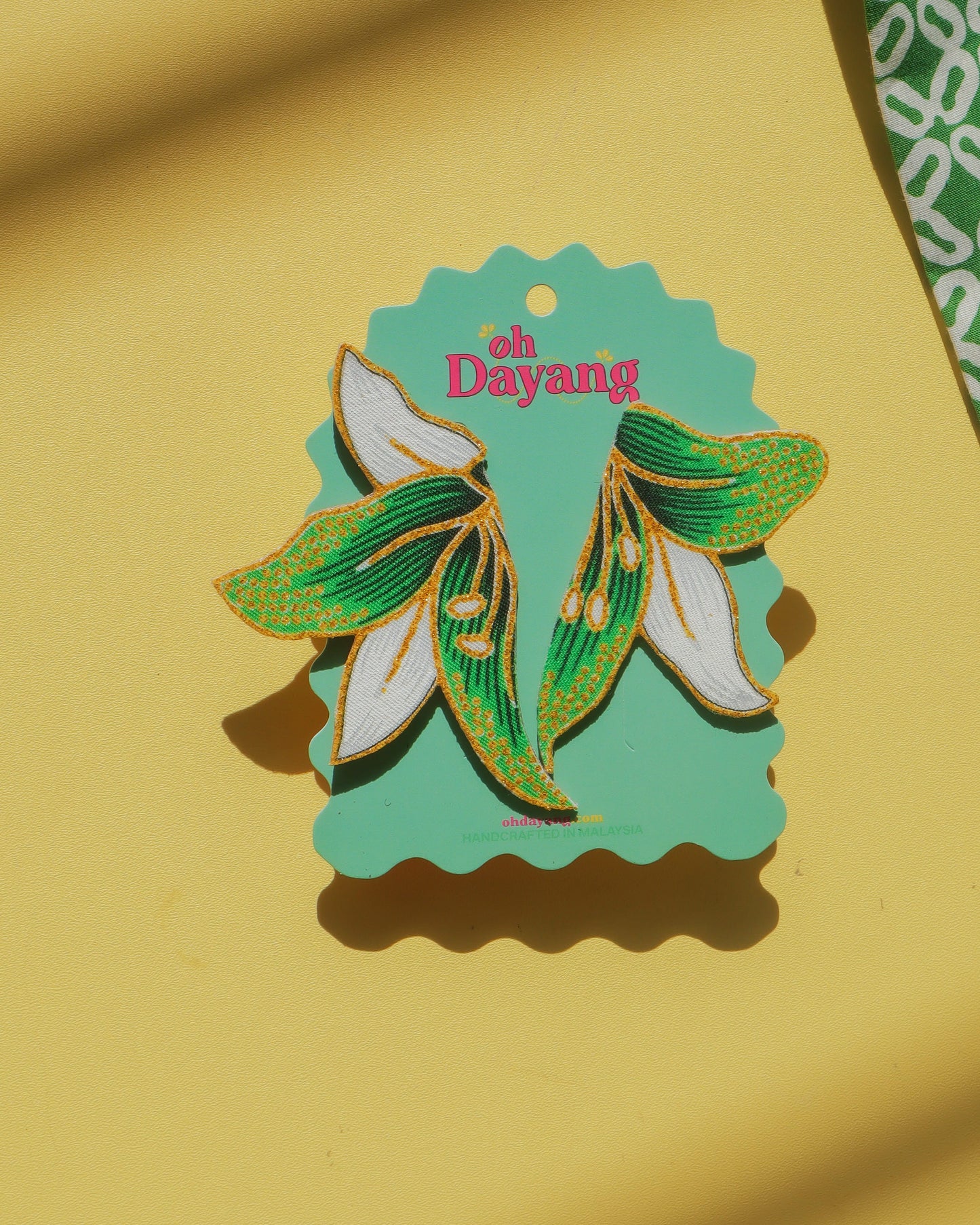 Lily Aruna Batik Stud Earrings