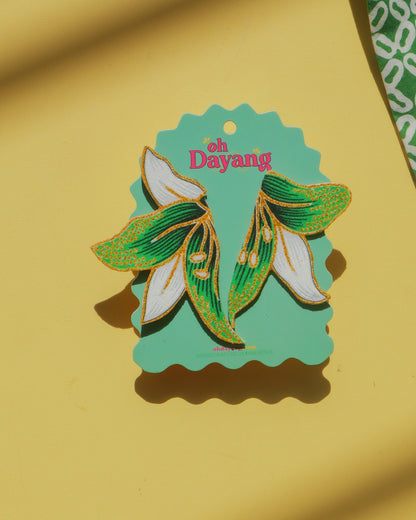 Lily Aruna Batik Stud Earrings