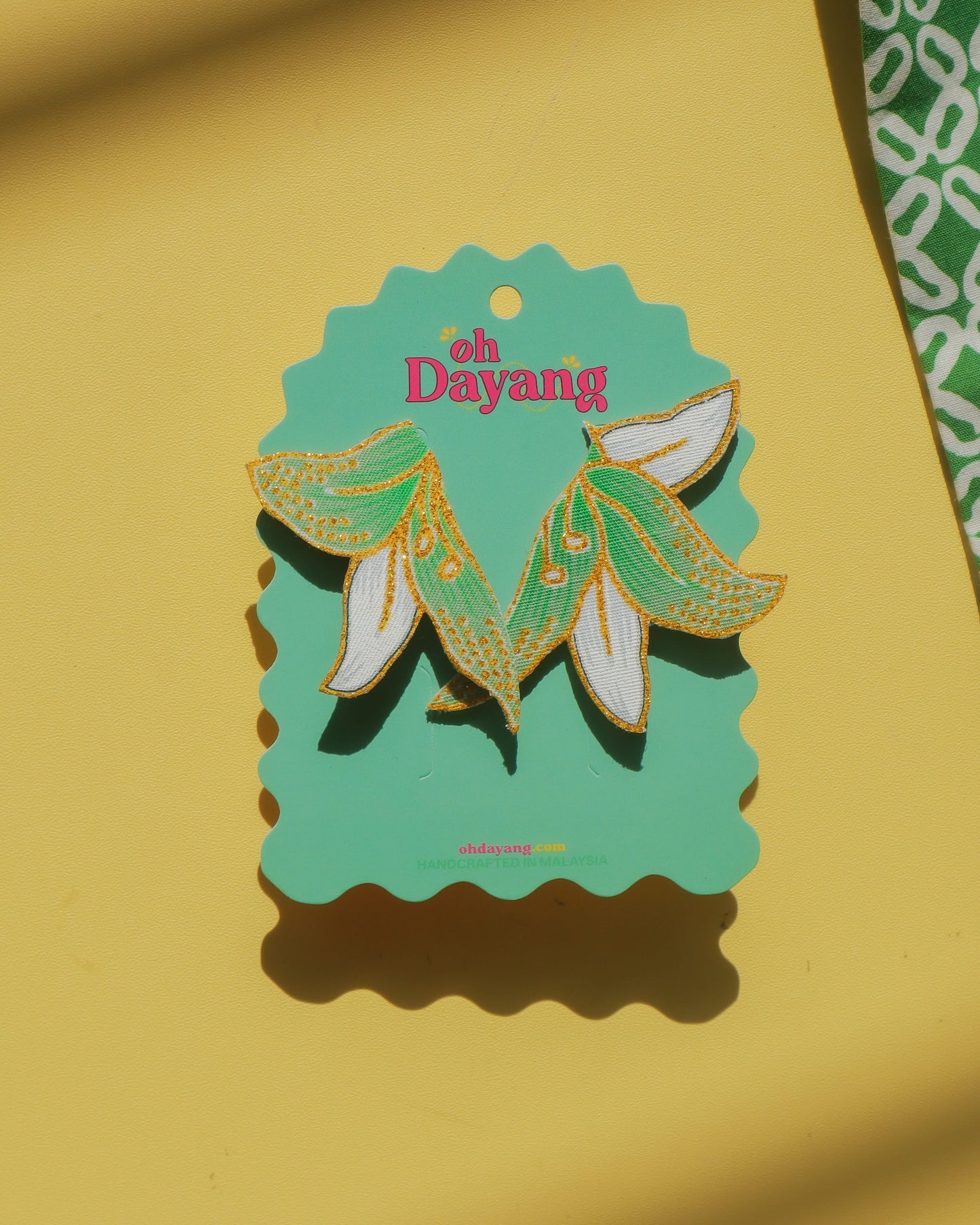 Lily Lunara Batik Stud Earrings