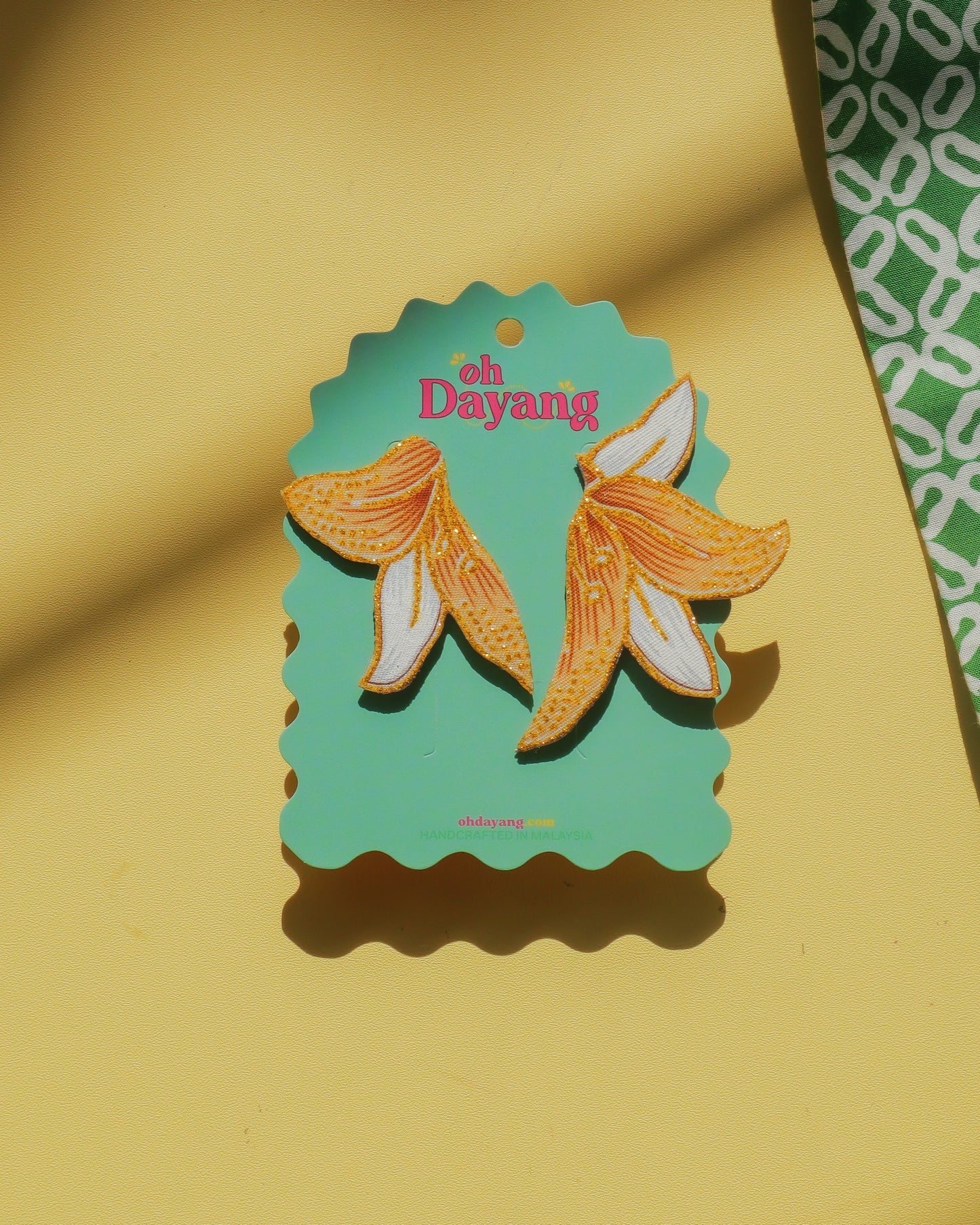 Lily Lunara Batik Stud Earrings