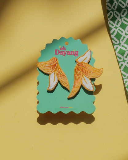 Lily Lunara Batik Stud Earrings
