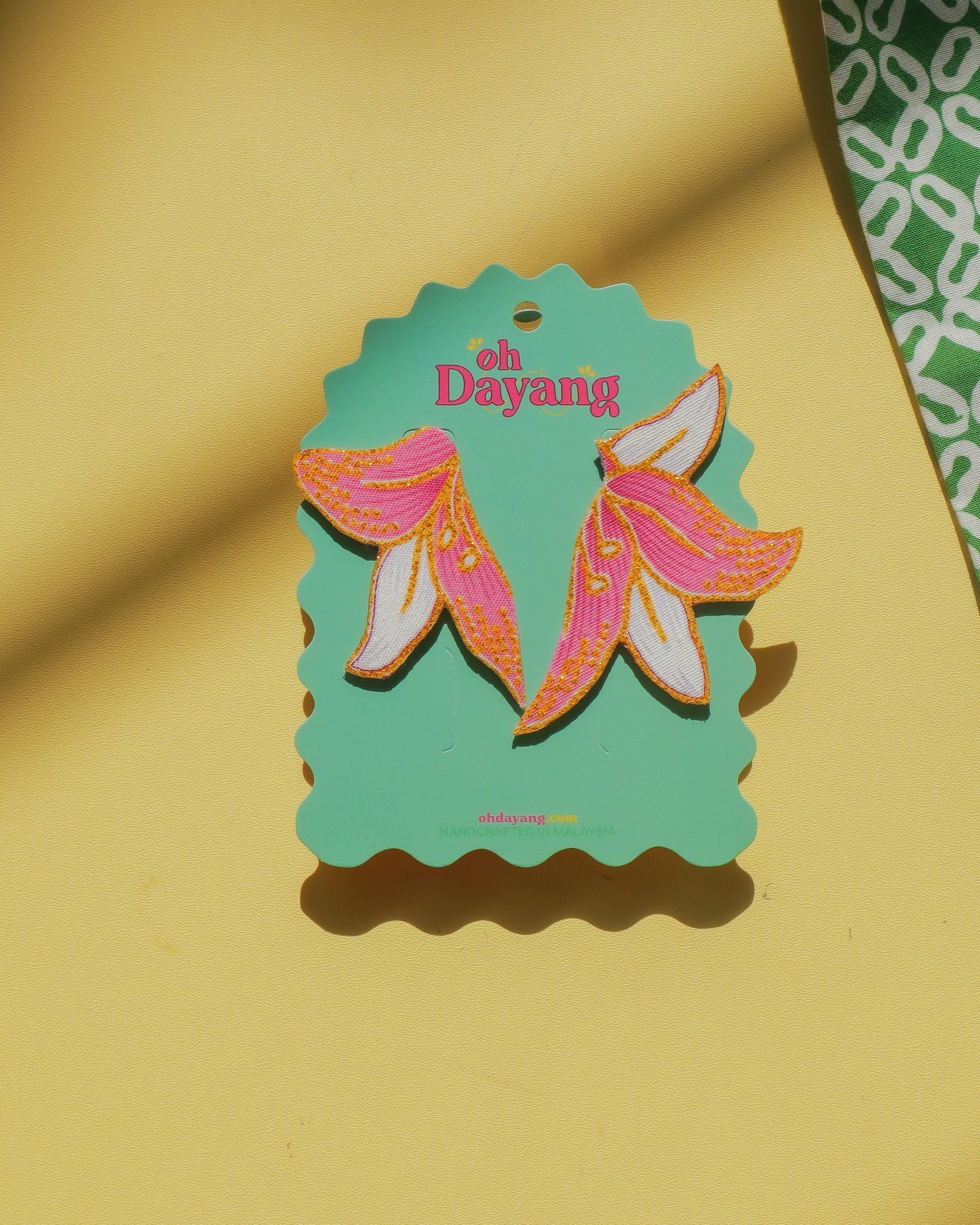 Lily Lunara Batik Stud Earrings
