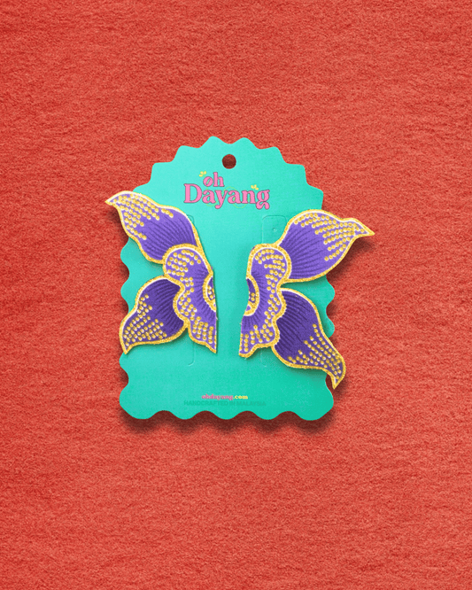 Merlia Batik Stud Earrings