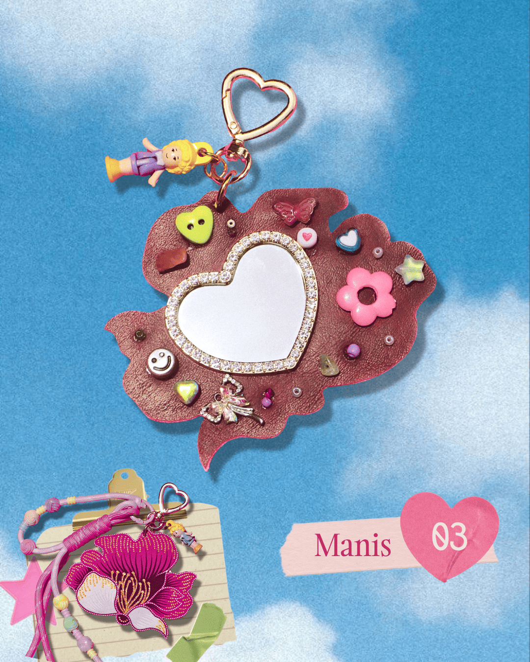 Mama & Maryam: Manis Batik Bag Charm