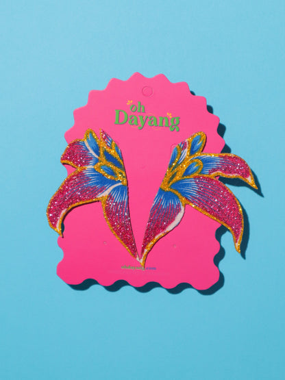 Maria Bunga Batik Earrings