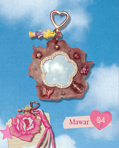 Mama & Maryam: Mawar Batik Bag Charm