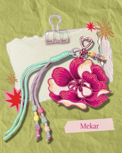 Mama & Maryam: Mekar Batik Bag Charm