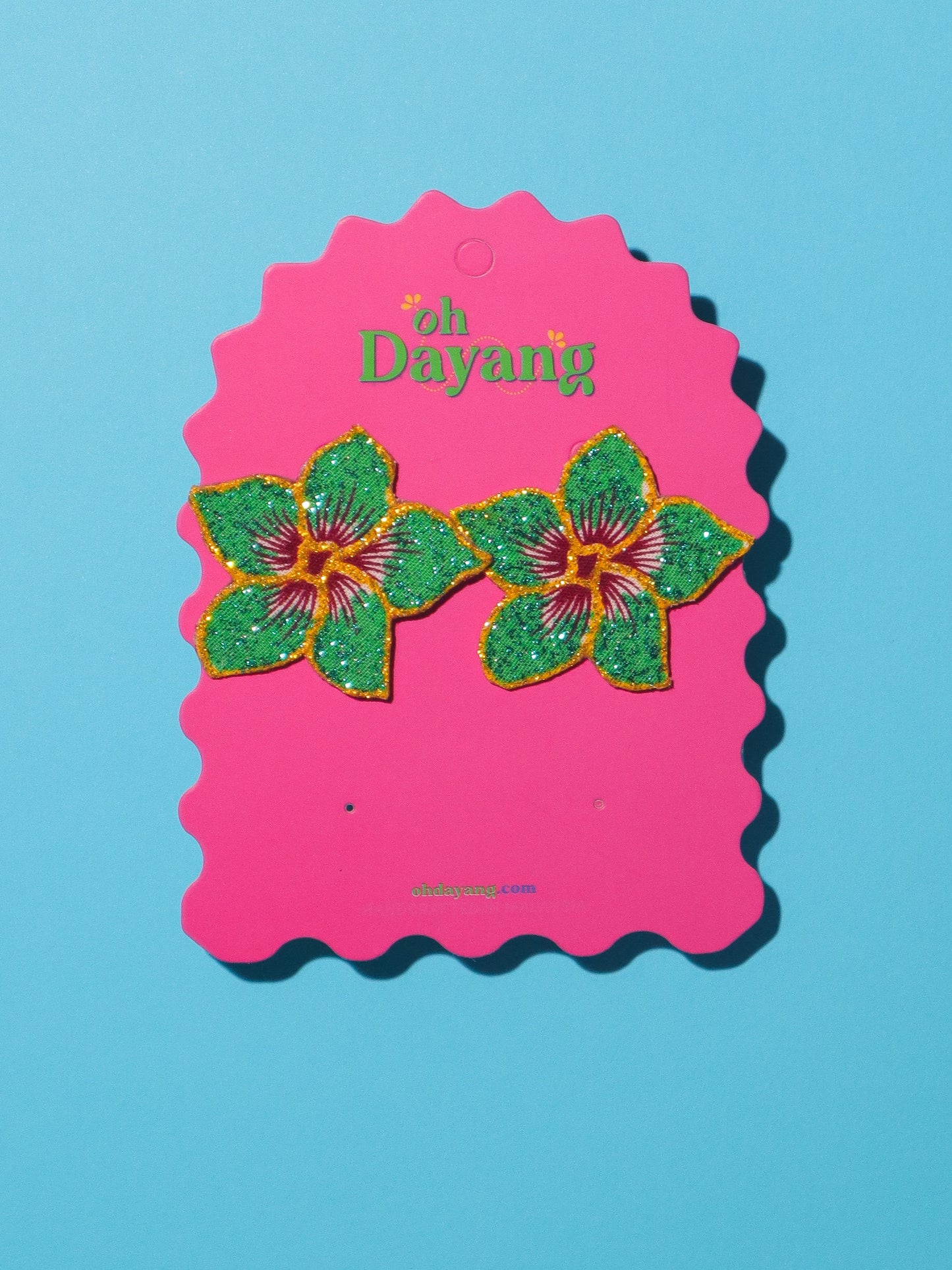 Naila Stud Batik Earrings