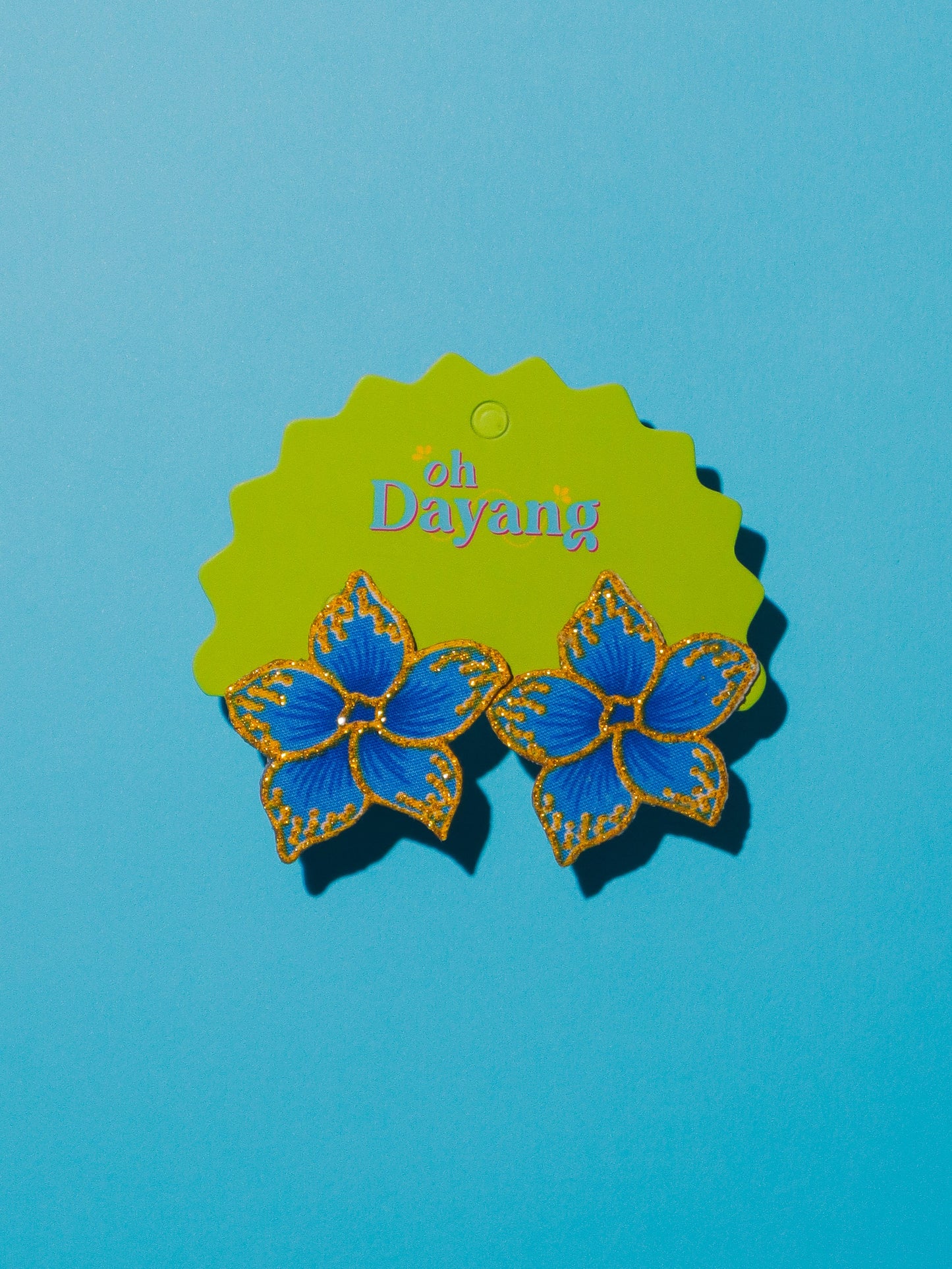 Naila Stud Batik Earrings