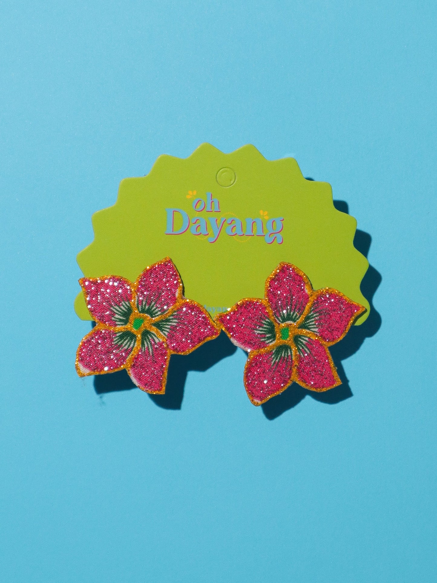 Naila Stud Batik Earrings