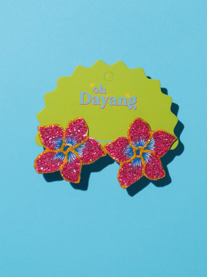 Naila Stud Batik Earrings