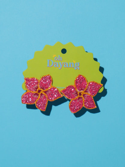 Naila Stud Batik Earrings