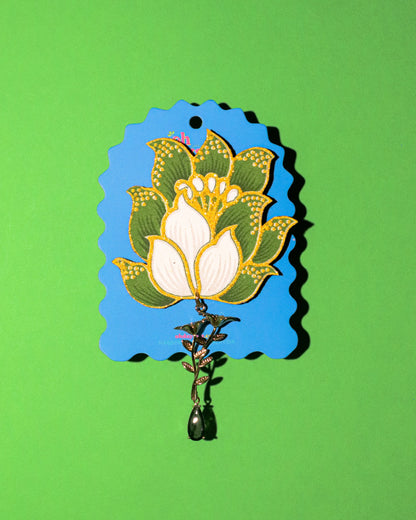 Green Batik Kerongsang