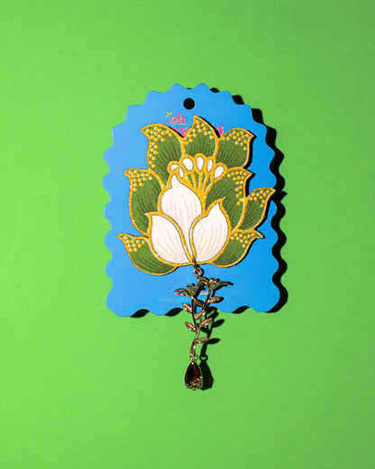 Green Batik Kerongsang
