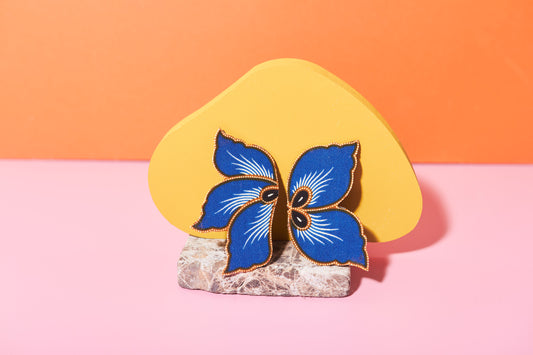 Posie Bunga Batik Earrings