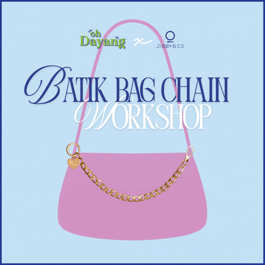 [Workshop] DIY Batik Bag Chain @ Jibby & Co