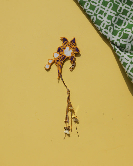 Paut Kasih Batik Ear Cuff